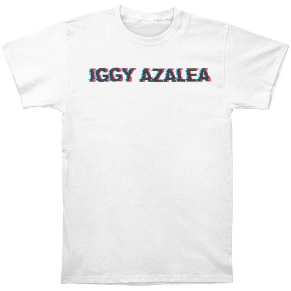 Iggy Azalea Digital Logo Retro Music Fan Unisex Tee T-Shirt